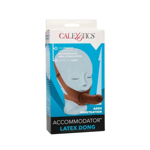Original Accommodator Latex Dong Brown | SexToy.com
