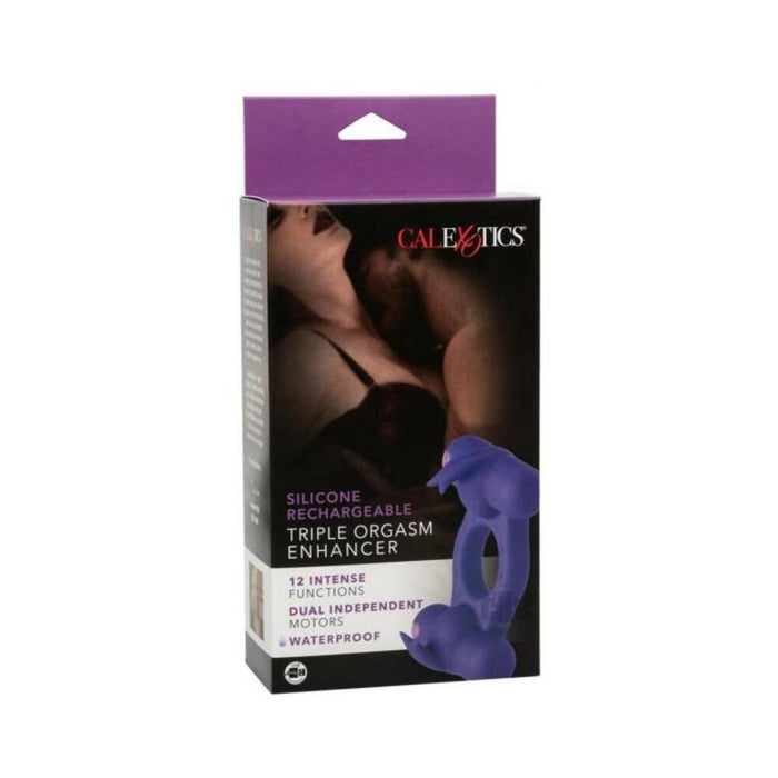 Silicone Recharge Triple Orgasm Purple