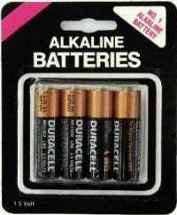 Duracell AA Batteries 4 Pack AA | SexToy.com
