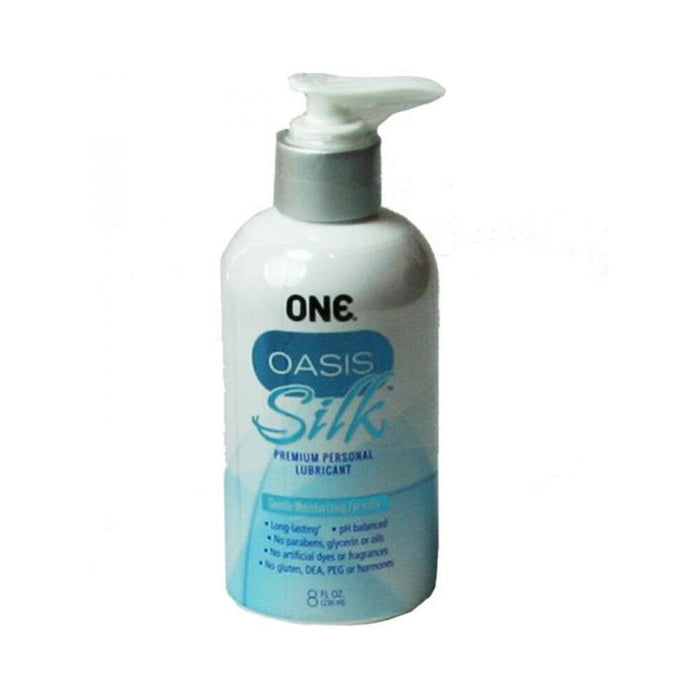 One Oasis Silk Hybrid Lubricant 8 Oz.