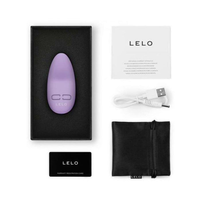 Lelo Lily 3 Rechargeable Mini Silicone Vibrator Calming Lavender