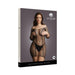 Shots Le Desir Duo Net Sleeved Mini Dress Black Osx | SexToy.com