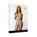 Shots Le Desir 2-piece Bra Set With Garters Pink O/s | SexToy.com
