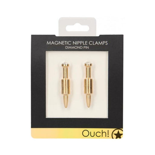 Ouch Magnetic Clamps Diamond Pin | SexToy.com