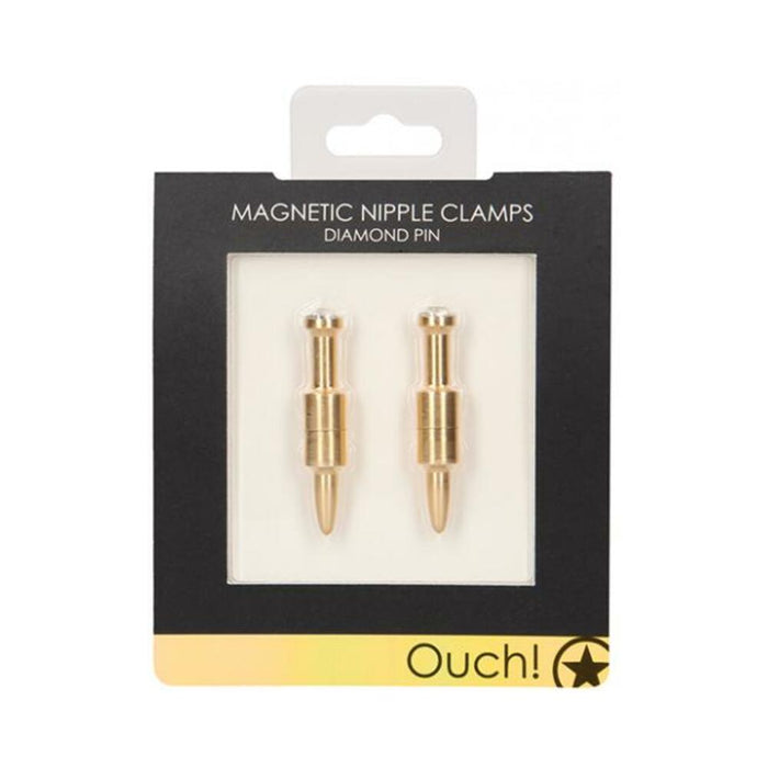 Ouch Magnetic Clamps Diamond Pin | SexToy.com