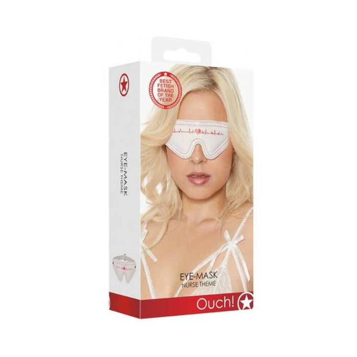 Ouch Eye Mask Nurse Theme White | SexToy.com