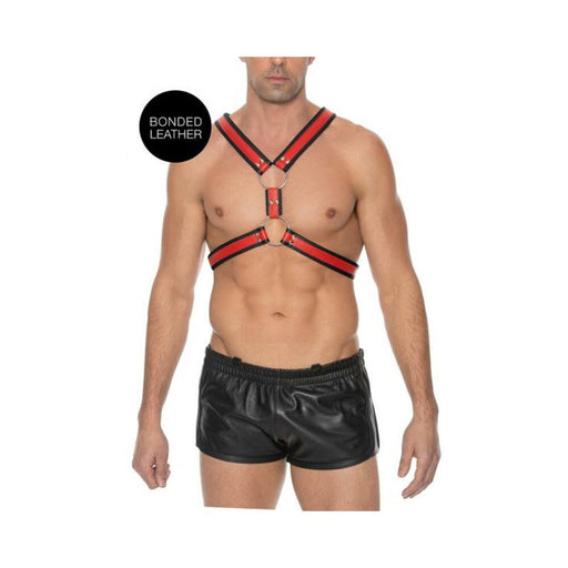 Ouch Harness Men Scott Red S/M | SexToy.com