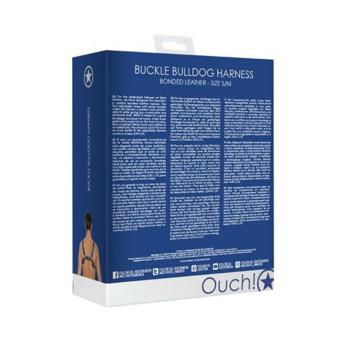 Ouch Harness Men Bull Blue S/M | SexToy.com