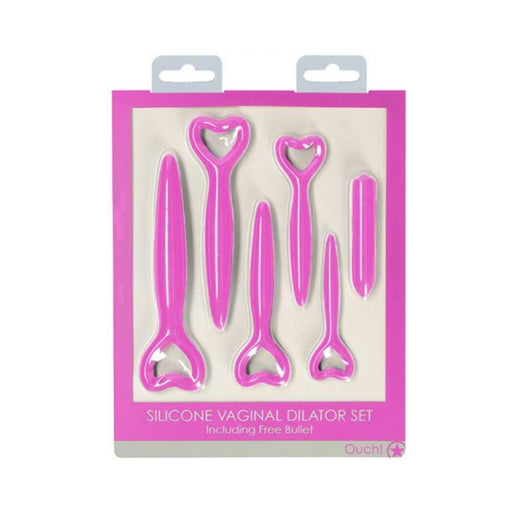 Ouch Silicone Vaginal Dilator Set - Pink | SexToy.com