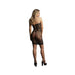 Shots Le Desir Star Rhinestone Dress Os Black | SexToy.com