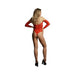 Shots Le Desir Wonder Rhinestone Bodysuit Os Red | SexToy.com