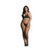 Shots Le Desir Magic Lace Velvet Lingerie Set Osx Black | SexToy.com