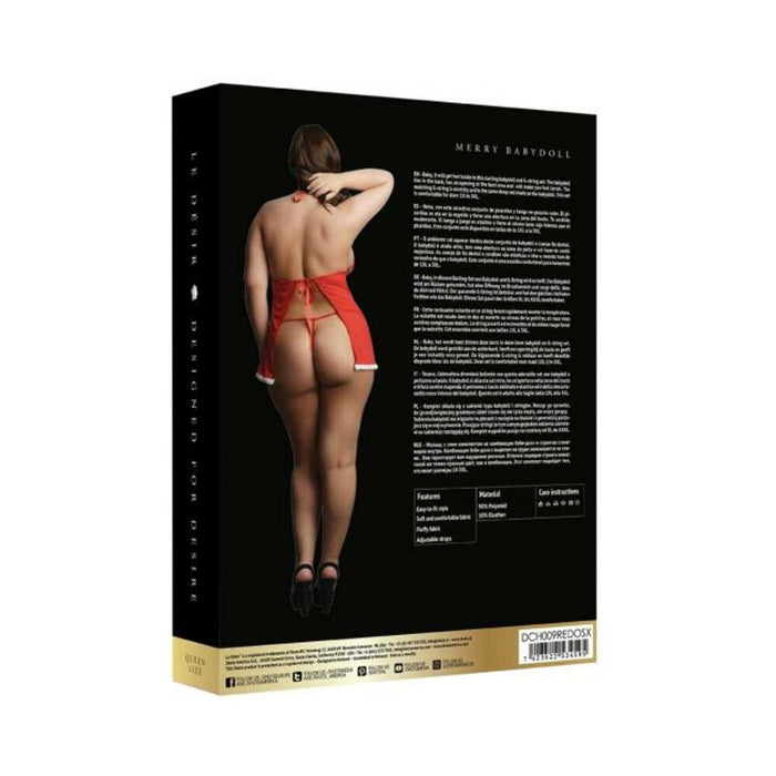 Shots Le Desir Merry Babydoll Osx Red | SexToy.com