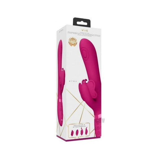 Vive Etsu Pulse Wave Gspot Rabbit Pink | SexToy.com