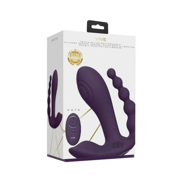 Vive Kata Double Pen Vibe Purple | SexToy.com