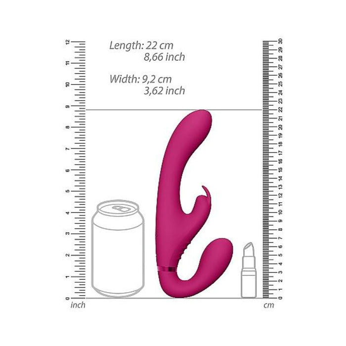 Vive Suki Strapless Strap On Pink | SexToy.com