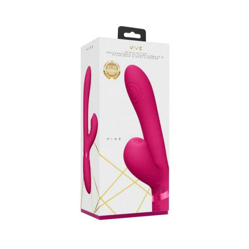Vive Hide Airwave Pulse Vibe Pink | SexToy.com
