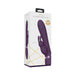 Vive - Taka Rechargeable Auto-inflatable Triple-motor Silicone Rabbit - Purple | SexToy.com