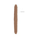 Realrock Double Dong 18 Tan | SexToy.com