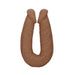 Realrock Double Dong 18 Tan | SexToy.com