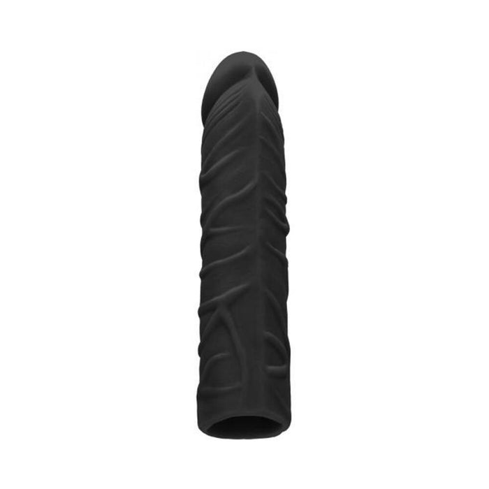 Realrock Skin 7 In. Penis Extender Sleeve Black