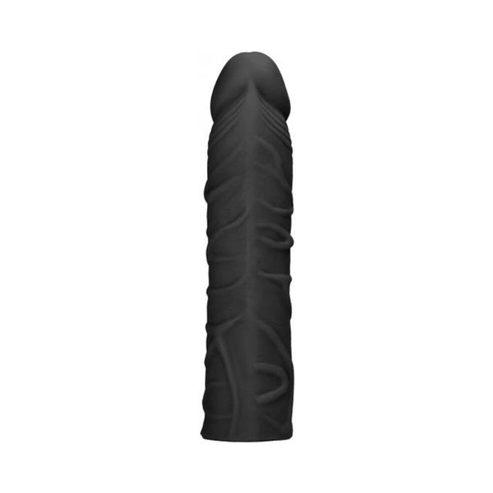 Realrock Skin 7 In. Penis Extender Sleeve Black