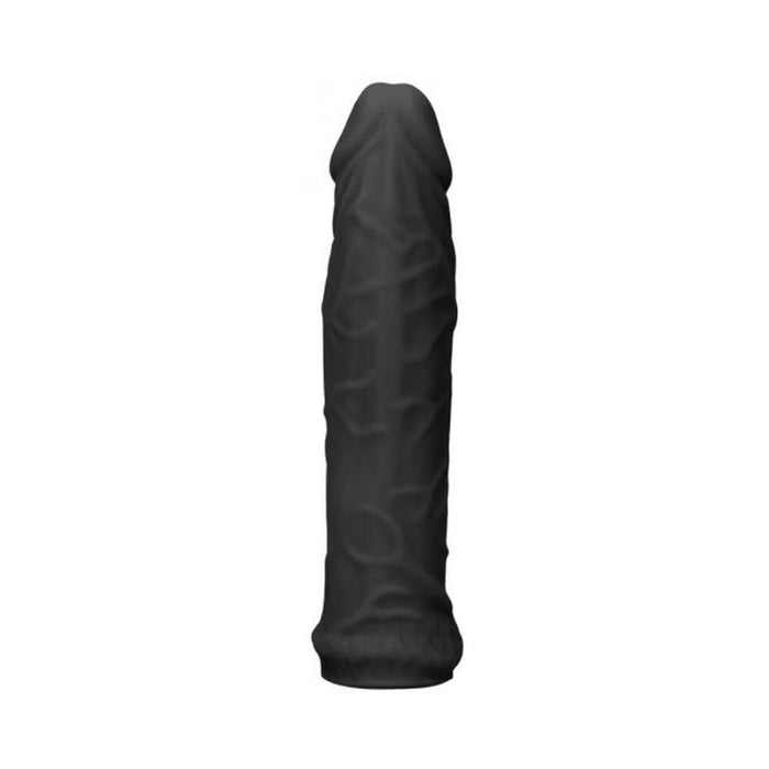 Realrock Skin 6 In. Penis Extender Sleeve Black