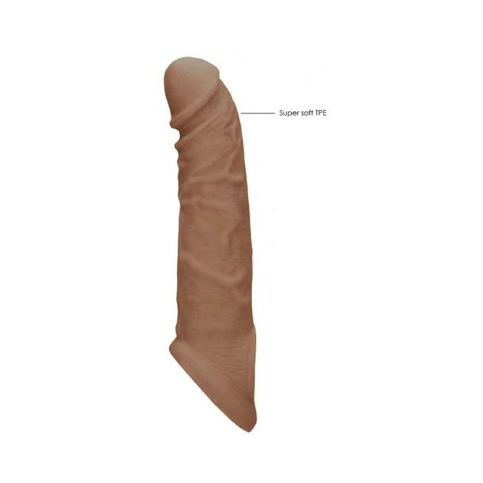 Realrock Penis Sleeve 8 Tan | SexToy.com