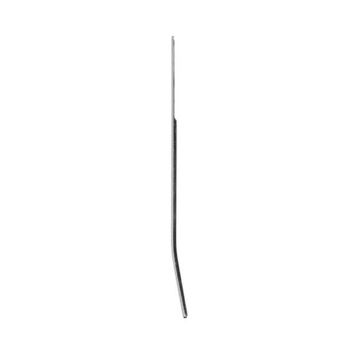 Ouch! Urethral Sounding - Metal Dilator - Curved - 4 Mm