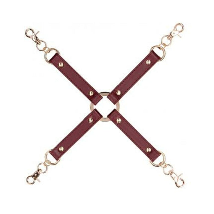 Ouch Halo Hogtie Connector Burgundy | SexToy.com