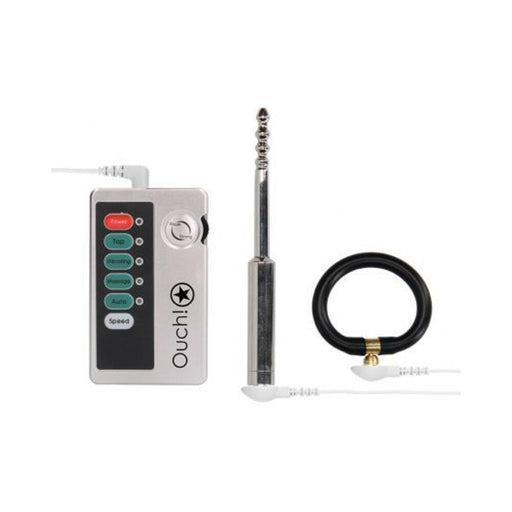 E-stim Urethral Sounding Set Small Silver | SexToy.com