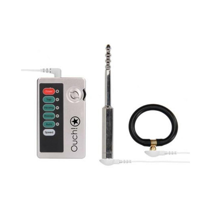 E-stim Urethral Sounding Set Small Silver | SexToy.com