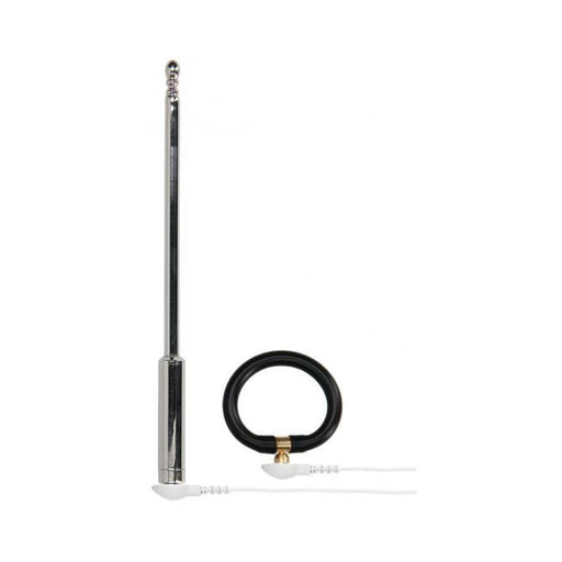 E-stim Urethral Sounding Set Large Silver | SexToy.com