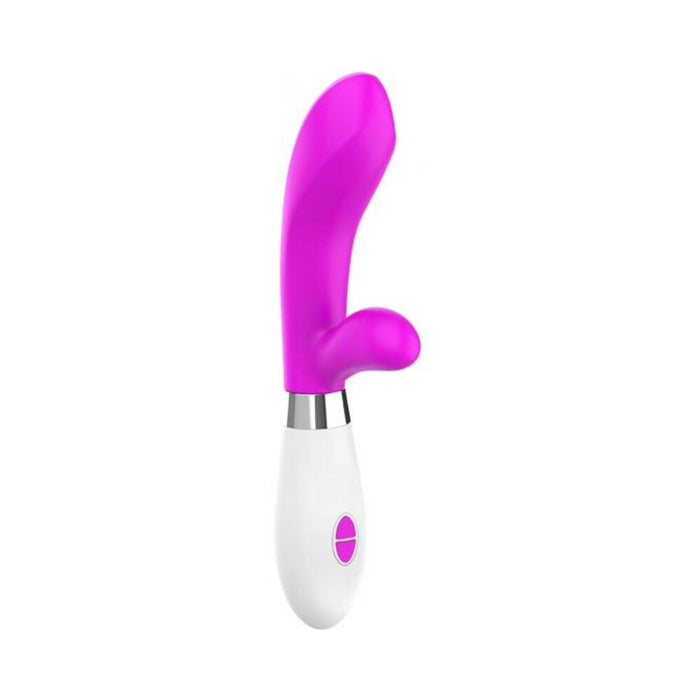 Luna Neon Achilles Ultra-soft Silicone Dual Stimulator Fuchsia | SexToy.com