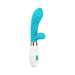 Luna Neon Achilles Ultra-soft Silicone Dual Stimulator Turquoise | SexToy.com