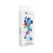 Luna Neon Achelois Ultra-soft Silicone Dual Stimulator Turquoise | SexToy.com