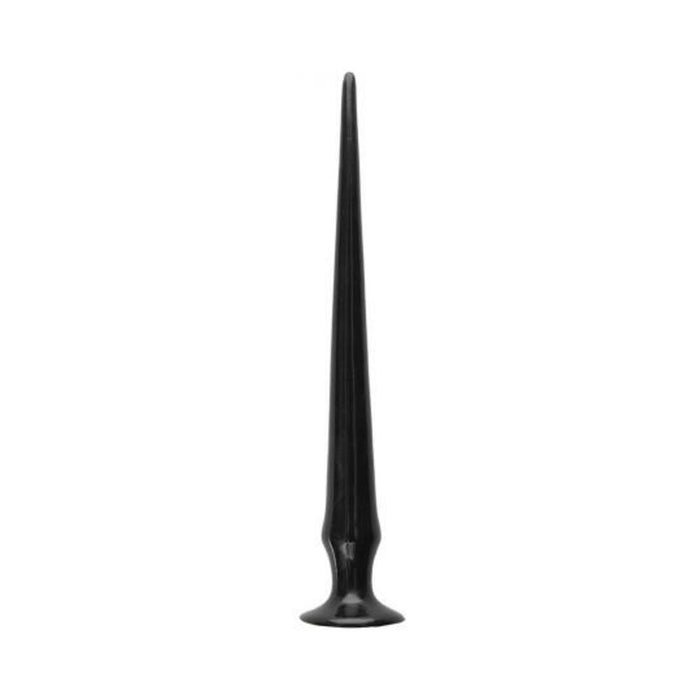 Ouch! Ass Spike Dildo 13 In. Black