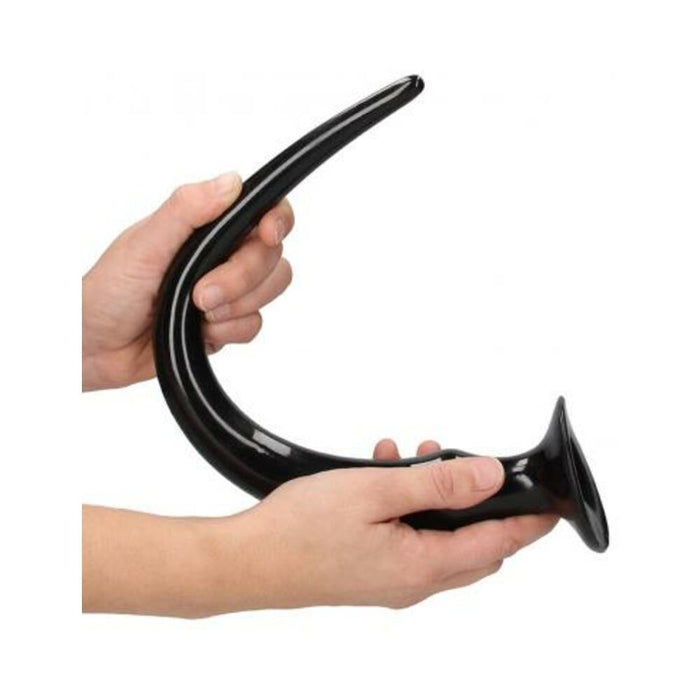 Ouch! Ass Spike Dildo 16.5 In. Black