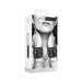 Ouch Plush Bond Leather Hand Cuffs Blk | SexToy.com
