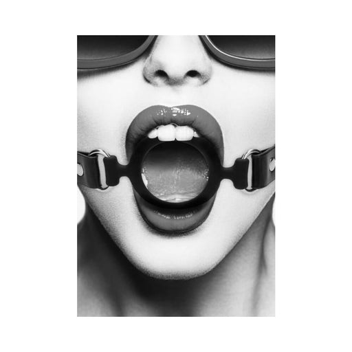 Ouch Silicone Ring Gag Black | SexToy.com