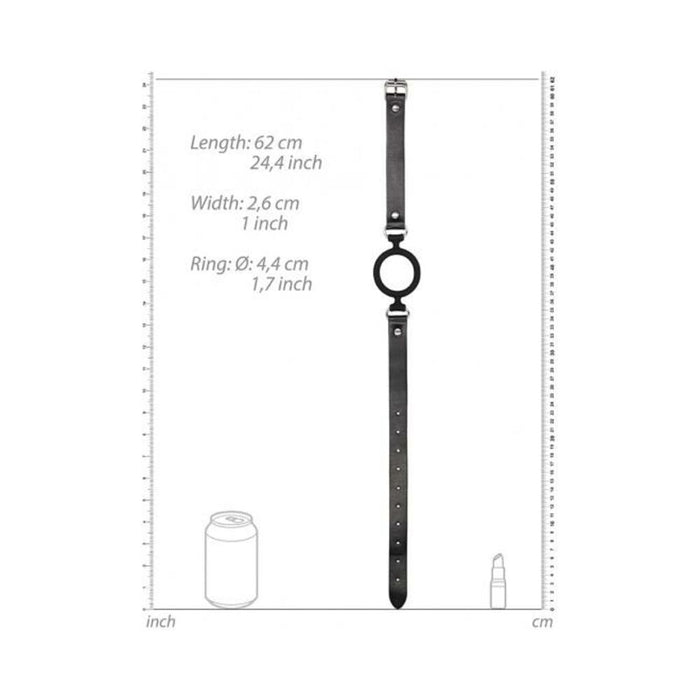 Ouch Silicone Ring Gag Black | SexToy.com