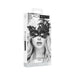 Ouch! Black & White Lace Eye Mask Royal Black | SexToy.com