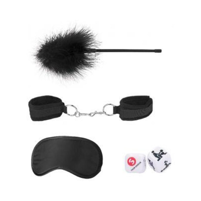 Ouch! Black & White  Introductory Bondage Kit #2 Black | SexToy.com