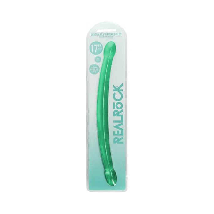 Realrock Crystal Clear Double Dong 17 | SexToy.com