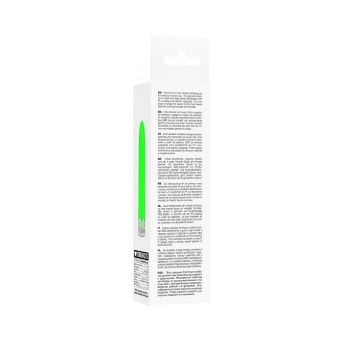 Luminous Eleni Super-soft Abs Multi-speed Vibrator Green