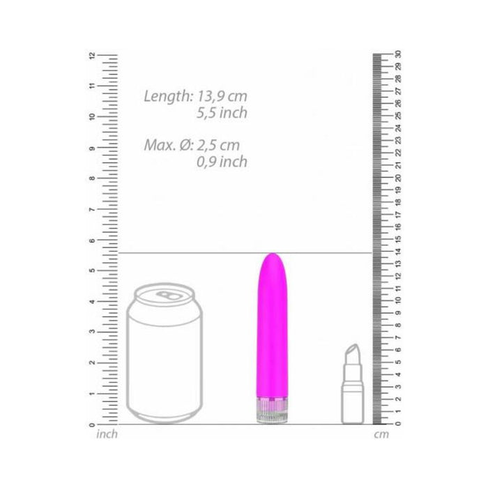 Luminous Eleni Super Soft Abs Multi-speed Vibrator Fuchsia