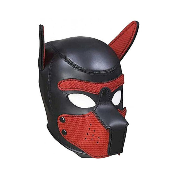 Ouch Neoprene Puppy Hood Red