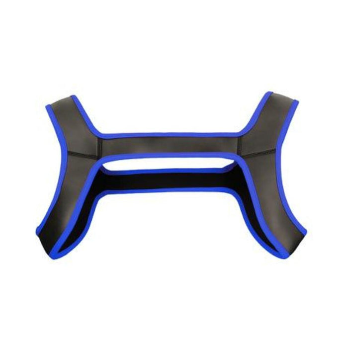 Ouch Neoprene Harness S/m Blue