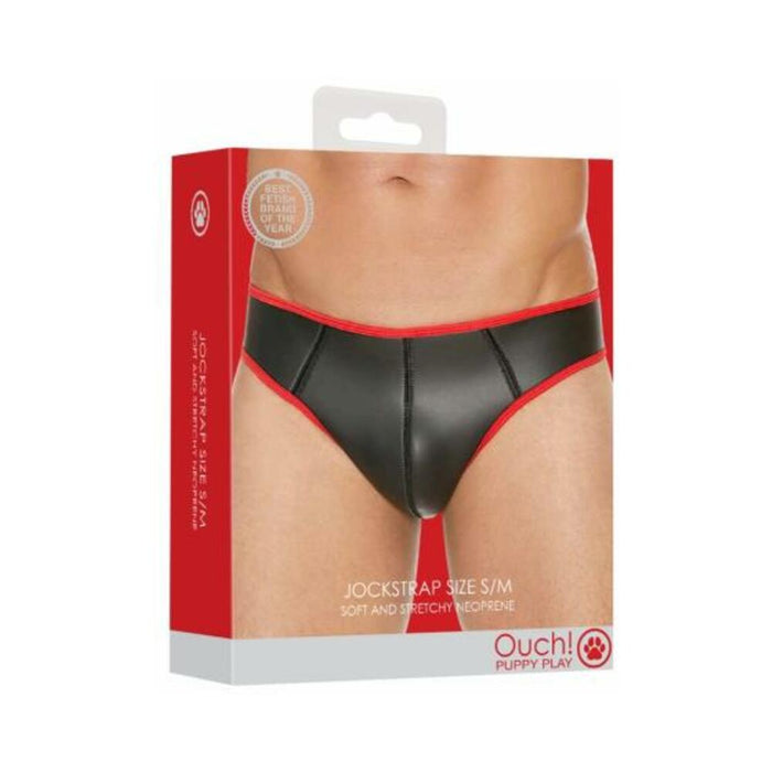 Ouch Neoprene Jockstrap S/m Red