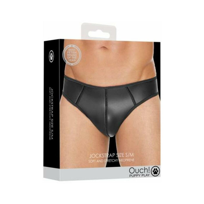 Ouch Neoprene Jockstrap S/m Black